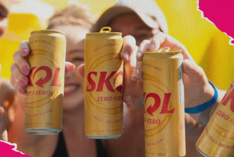 As cervejas zero no Carnaval.